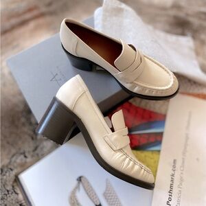 Aquatalia Leather Josette Heels